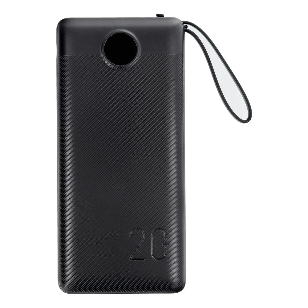 Veger Power Bank 20,000 mAh con Cables Integrados USB-C / Mi