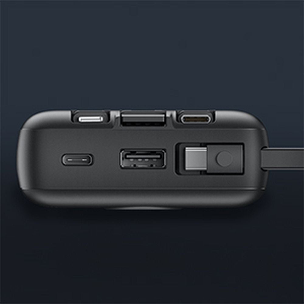 Veger Power Bank 20,000 mAh con Cables Integrados USB-C / Mi