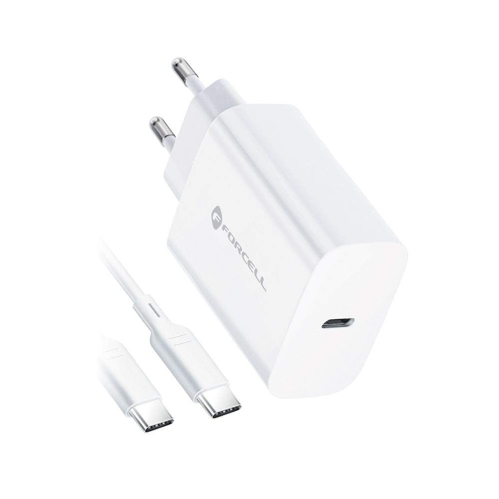 Cargador rápido PD y QC 4.0 con cable USB-C, compatible SAM
