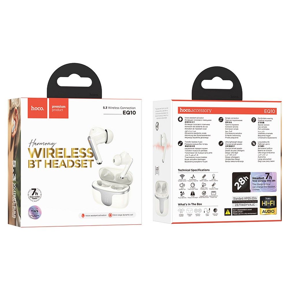 Auriculares inalámbricos Bluetooth TWS con estuche de carga