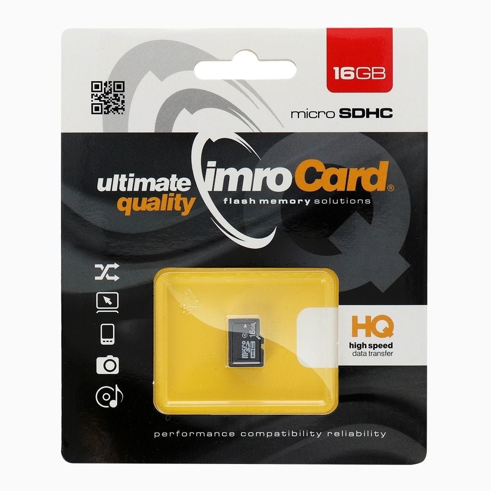 Imro Tarjeta de memoria IMRO microSD 16GB sin adaptador SD
